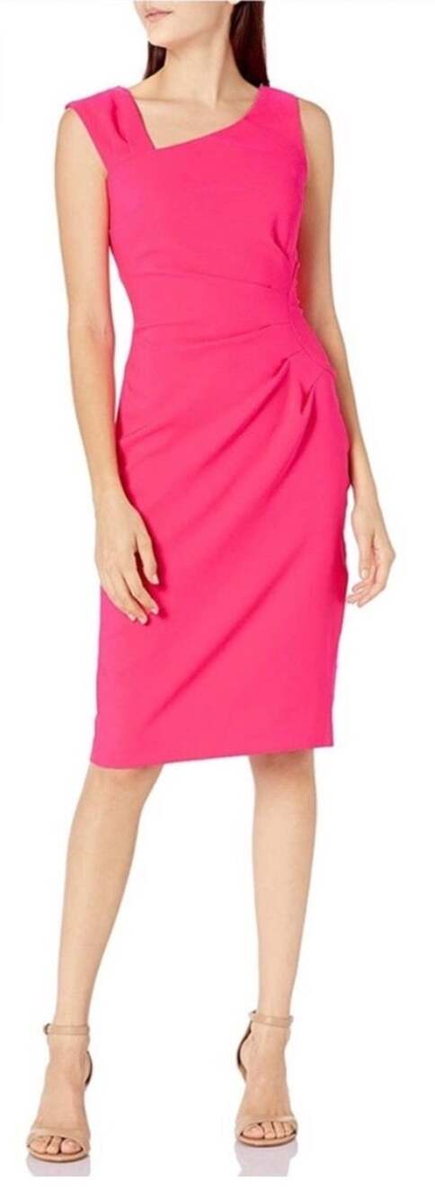 Laundry By Shelli Segal Hot Pink Dress - size 12 - OE